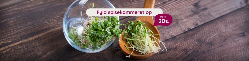 Fdevarer - Op til 20 %